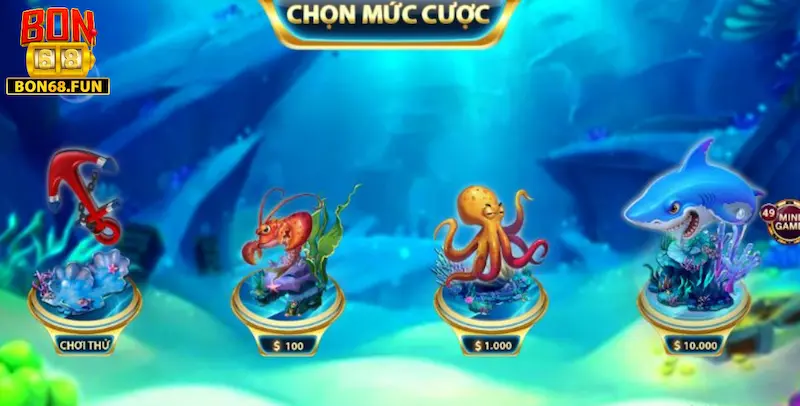Game nổ hũ Thủy Cung